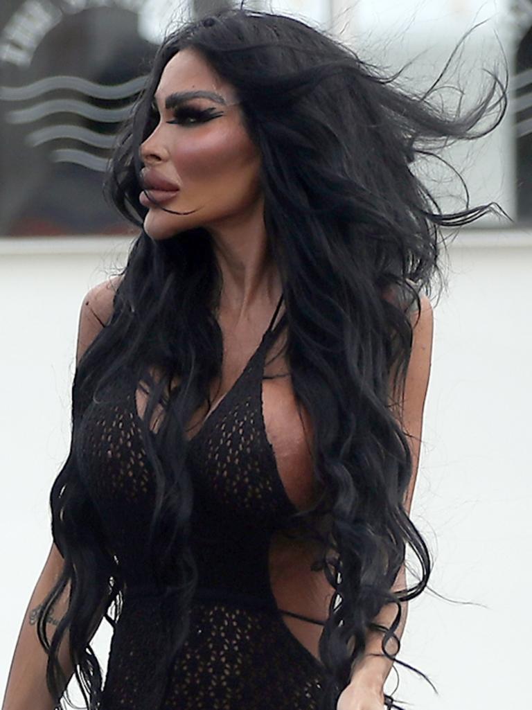 The 32-year-old has spent $135,000 on boob jobs alone and undergone many other cosmetic procedures. Picture: Media Mode