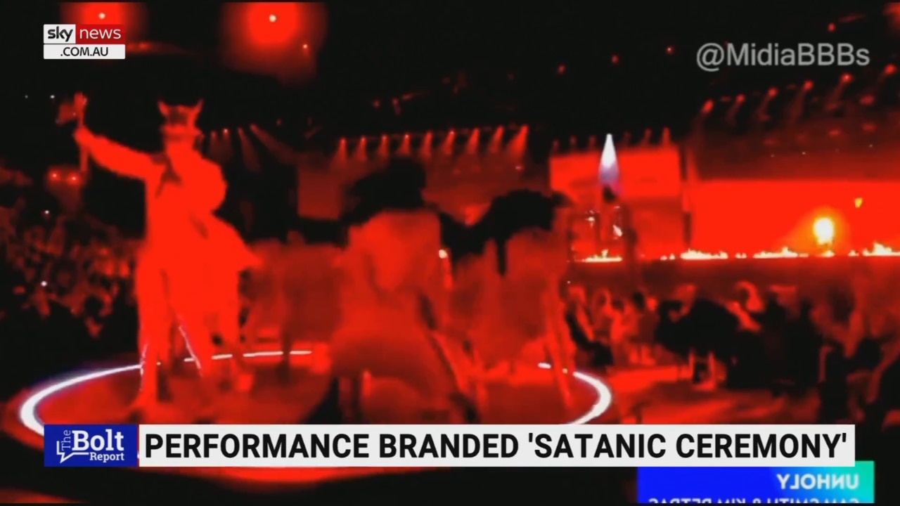 Piers Sam Smith’s satanic ‘Unholy’ performance at the Grammys