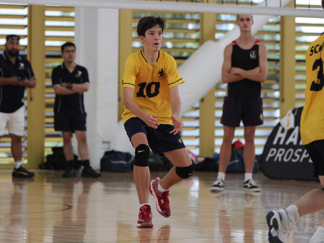 The Scott's College (NSW) v Melbourne High (VIC) Year 11 Boys Honours at AVSC 2024. Credit: Grace Hamilton