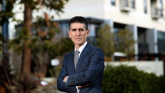 AMA national president Dr Tony Bartone said telehealth conferencing for GPs and potential coronavirus victims will be ready “as soon as possible”. Picture: Kym Smith