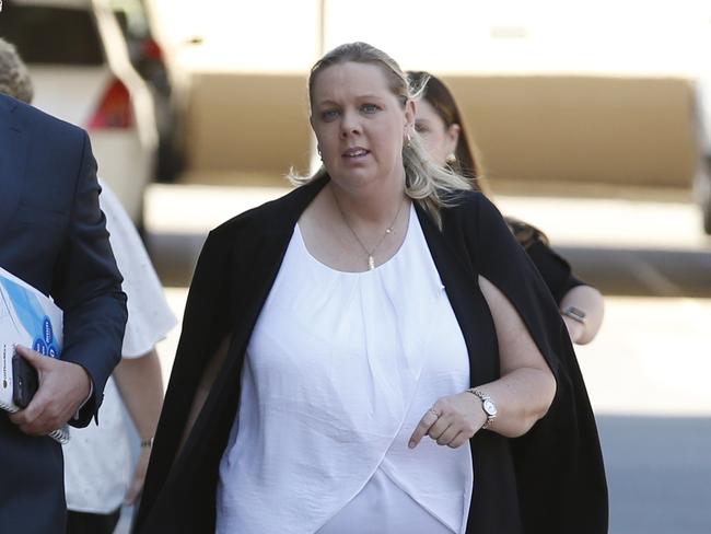 Witness, Dreamworld operations system administrator Nichola Horton. Picture: AAP Image/Regi Varghese