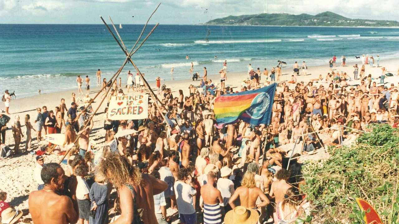 Record Numbers Flock To Nude Beach Daily Telegraph