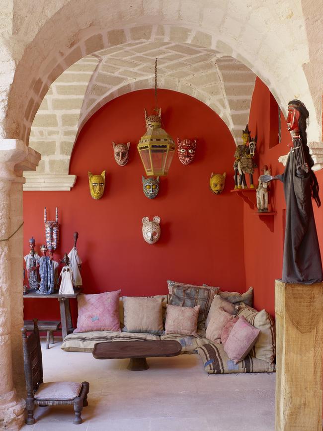 The beautiful interiors of Il Convento Pugllia. Picture Henry Bourne.