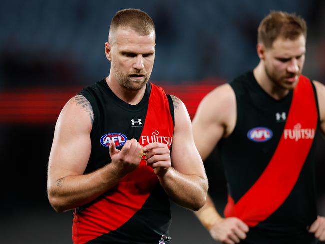 Mick Malthouse has called on Essendon to pull its contract offer to Jake Stringer. Picture: Dylan Burns/AFL Photos via Getty Images