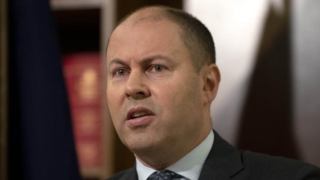 Where was Treasurer Josh Frydenberg to condemn this outrageous behaviour? Picture: David Geraghty