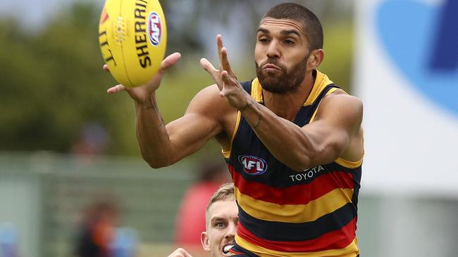 Curtly Hampton has impressed at Adelaide. Picture: Sarah Reed