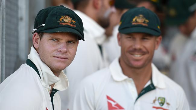 Australian Test captain Steve Smith (left) and vice-captain David Warner.