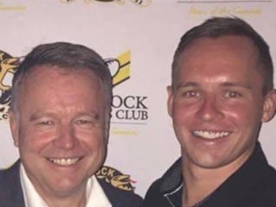 Federal MP Joel Fitzgibbon with son Jack