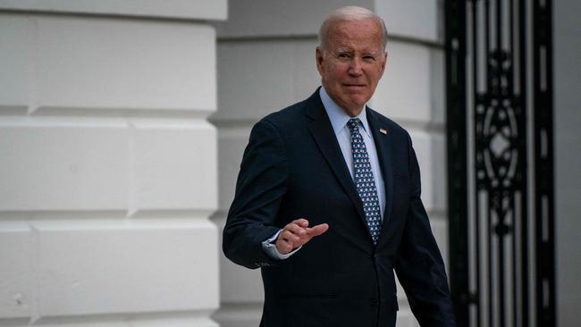 Joe Biden can best help by standing aside in 2024. Picture: AFP.