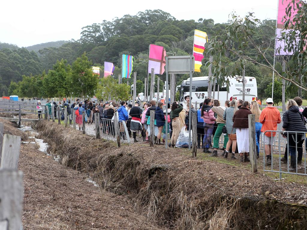 Punters are bunkering down for a long weekend of rain.