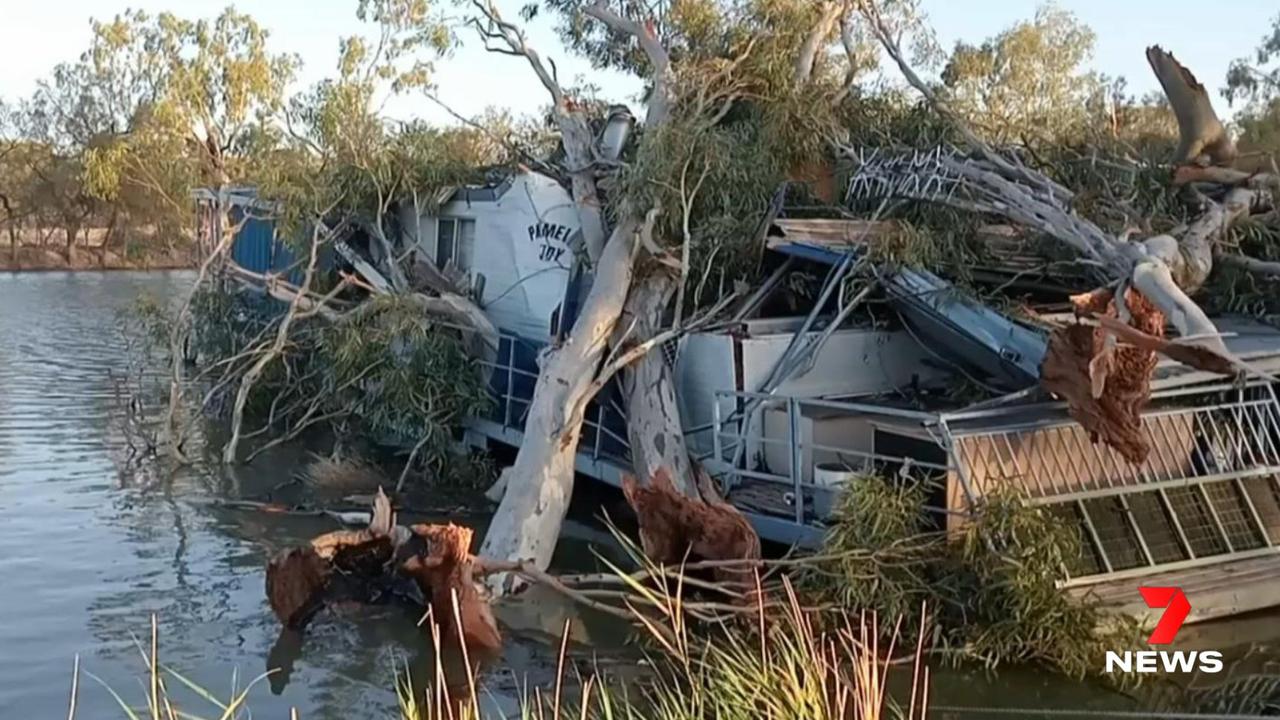 The couple have now lost their home. Picture: 7NEWS,