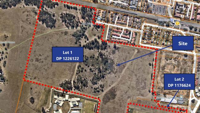 Lendlease plans to develop a residential estate with 265 residential lots in Werrington. Picture: Supplied.