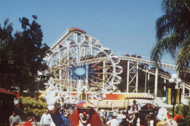 Dreamworld in the 1990s.