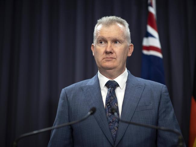 Employment Minister Tony Burke has flagged changes to the way the Fair Work Commission deals with gig workers. Picture: NCA NewsWire / Gary Ramage