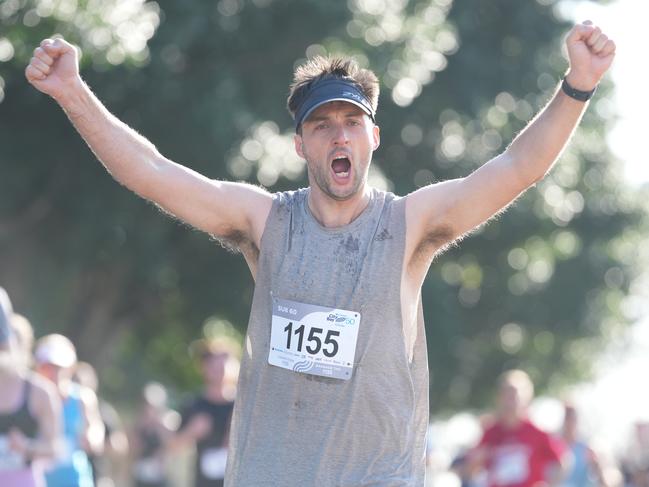 Runners and walkers in Adelaide's 2024 City-Bay fun run. Picture: Dean Martin