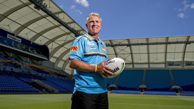 Gold Coast Titans coach Garth Brennan is excited about the club’s off-season moves. Picture: Jerad Williams