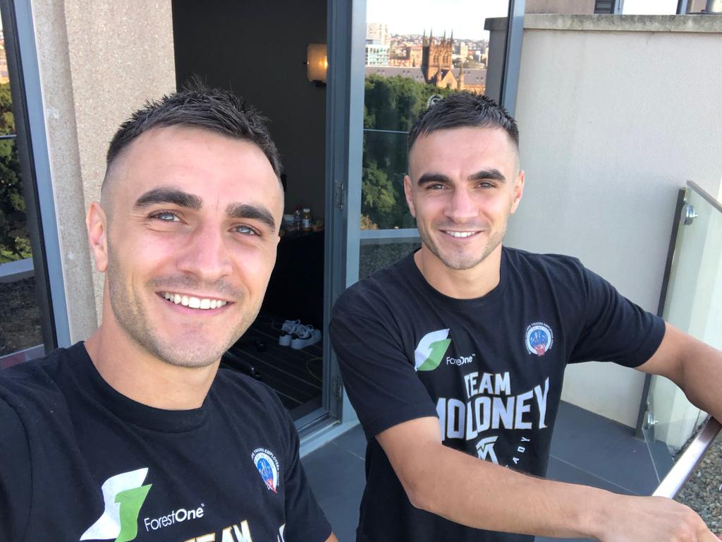 The Moloney twins can’t wait to reunite with family.