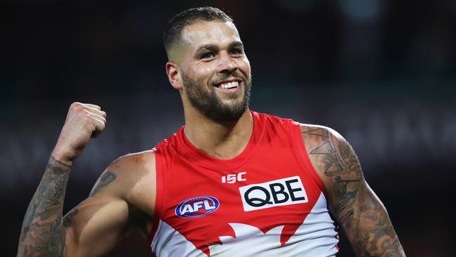 Lance Franklin is a rare package. Picture. Phil Hillyard