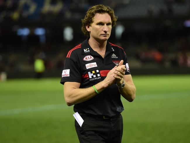 James Hird has denied he is planning to return as Essendon coach. Picture: Julian Smith