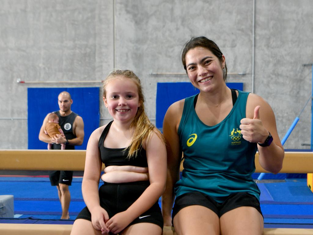 Georgia Goodwin Australias Top Gymnast In Townsville For Momentum Gymnastics Launch The 