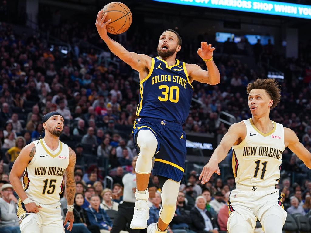 As he does in the NBA, Daniels will need to contend with Steph Curry after the American missed Tokyo. Picture: Kavin Mistry/Getty Images