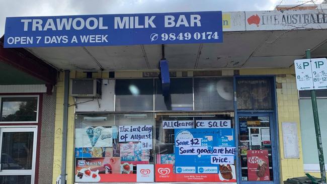 The Trawool Milk Bar.