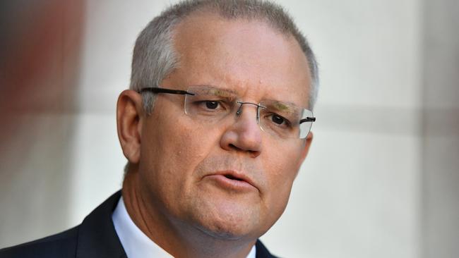 Prime Minister Scott Morrison announced the election will be held on May 18. Picture: Kym Smith