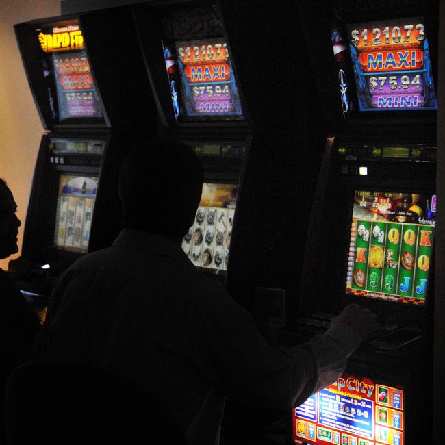 New figures from the Victorian Gambling and Casino Control Commission (VGCCC) have revealed how much money is being lost through pokie machines alone in the state. Picture: Chrissy Harris