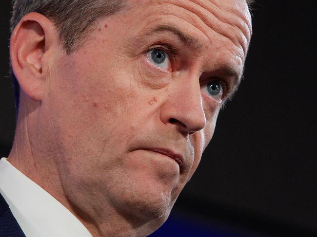 CANBERRA, AUSTRALIA - JUNE 28: Leader of the Opposition, Australian Labor Party Bill Shorten addresses the National Press Club on June 28, 2016 in Canberra, Australia. Bill Shorten used the opportunity to announce that the first bill he will put to Parliament if voted in on July 2 will be for marraige equality. (Photo by Lisa Maree Williams/Getty Images)