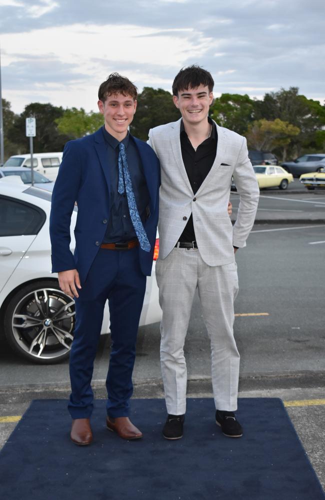 Students at the 2024 Chancellor State College formal.