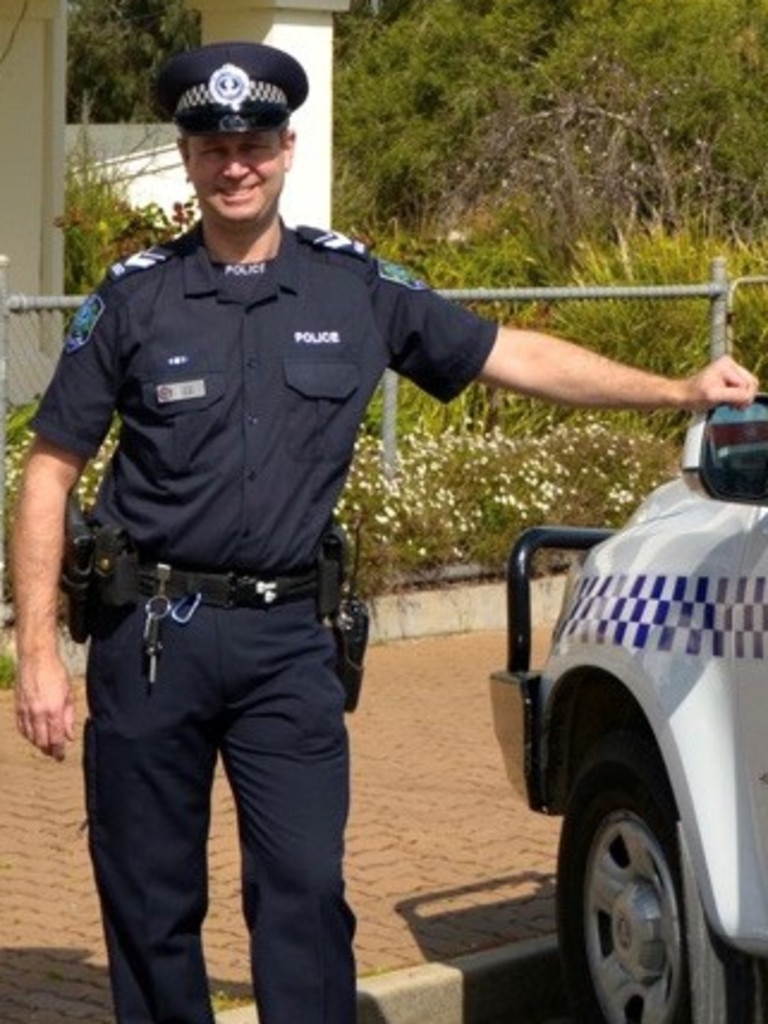 Brevet Sergeant Jason Doig was killed in Senior, near Bordertown, while attending a house call. Picture: Supplied