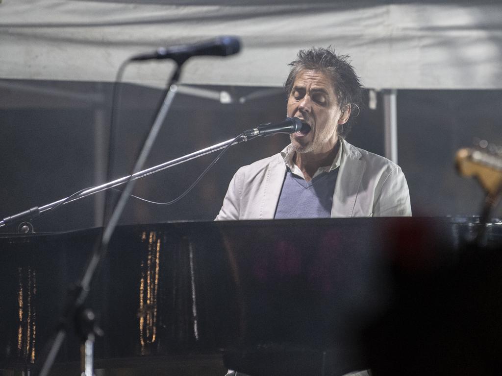 The Whitlams perform their Eternal Nightcap album at the Toowoomba Carnival of Flowers Festival of Food and Wine. Sunday, September 11, 2022. Picture: Nev Madsen.