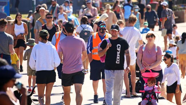 Parents can drop their kids at their friends houses from midday as part of a bubble arrangement. Picture: NCA NewsWire / Nicholas Eagar