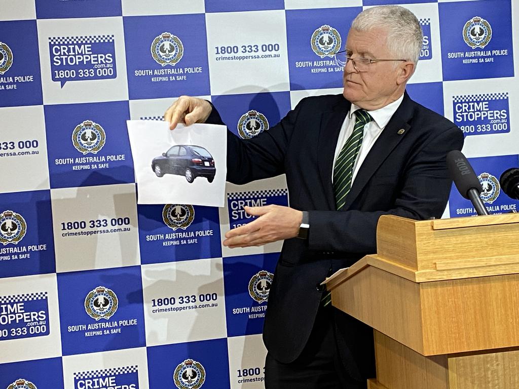 Superintendent Des Bray alleged Mr Purse’s body was transported in a dark green Daewoo in February 2019. Picture: Supplied