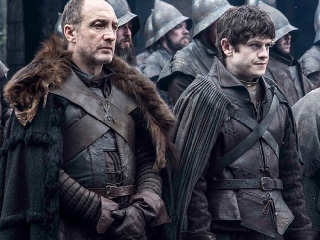 Ramsay Bolton alongside his father, Roose.