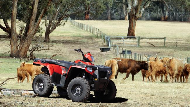 Pulling out: Polaris is pulling its quad bikes out of Australia this October, with Honda and Yamaha to follow 12 months later.