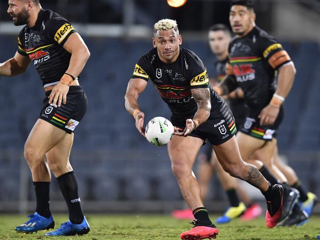Penrith's Api Koroisau...2020 NRL Round 03 - Penrith Panthers v Newcastle Knights, Campbelltown Stadium, 2020-05-31. Digital image by Robb Cox � NRL Photos