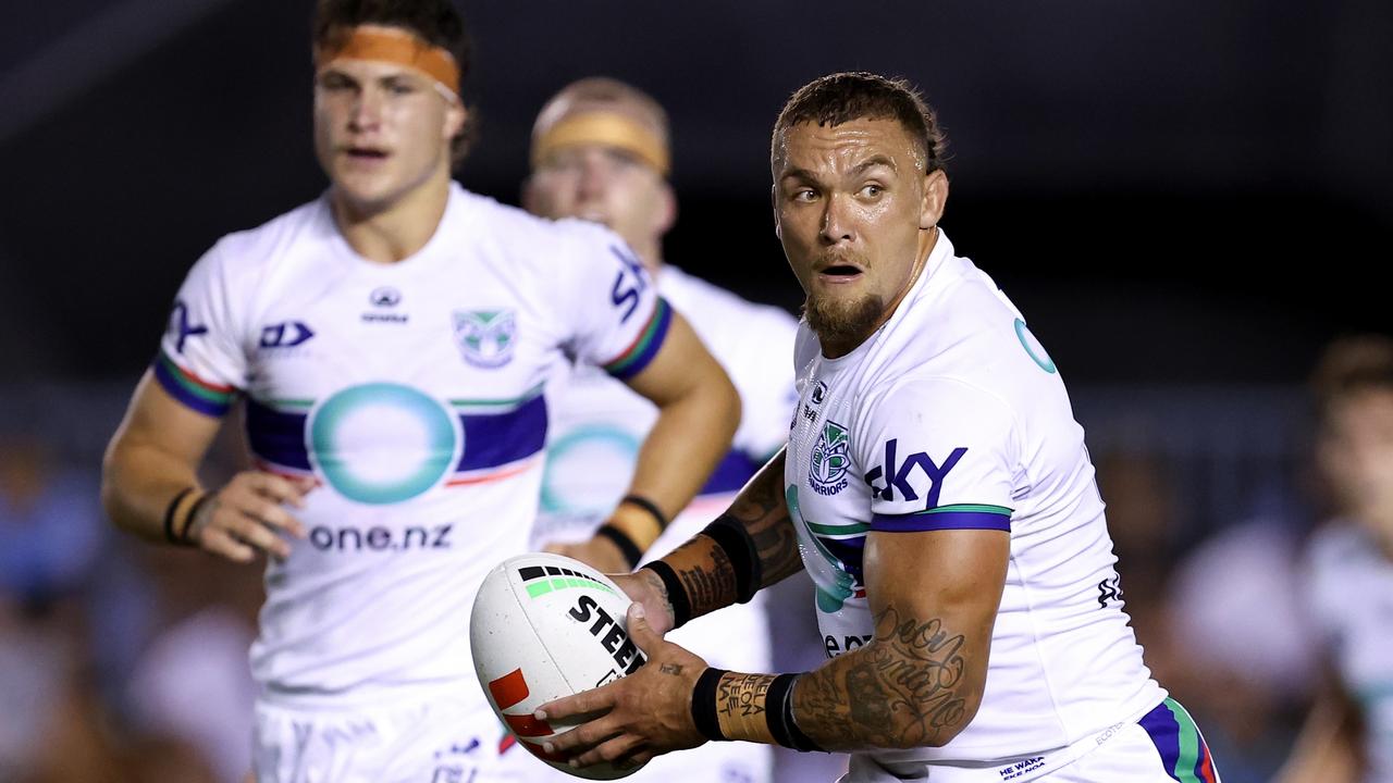 Former Panther James Fisher-Harris suited up for the Warriors. (Photo by Brendon Thorne/Getty Images)