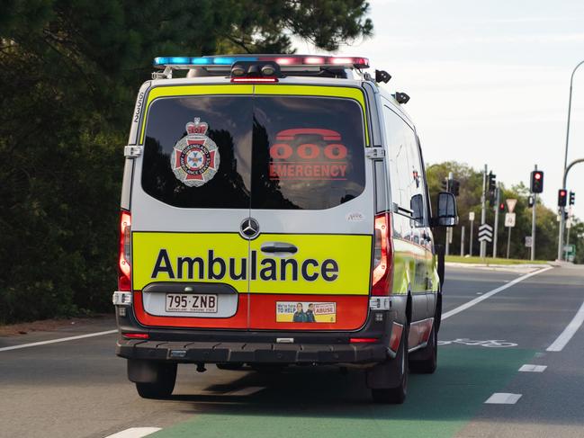 Man hospitalised after nail gun accident