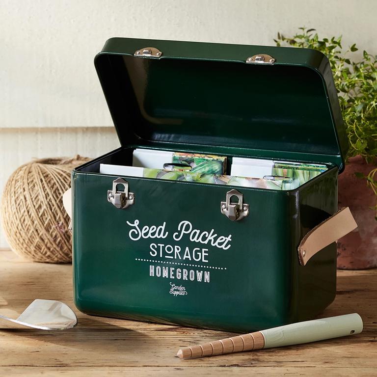 Burgon &amp; Ball seed storage tin