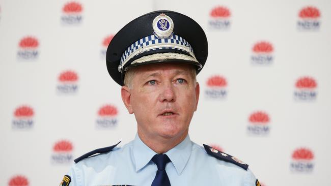 NSW Police Commissioner Mick Fuller. Picture: Getty Images