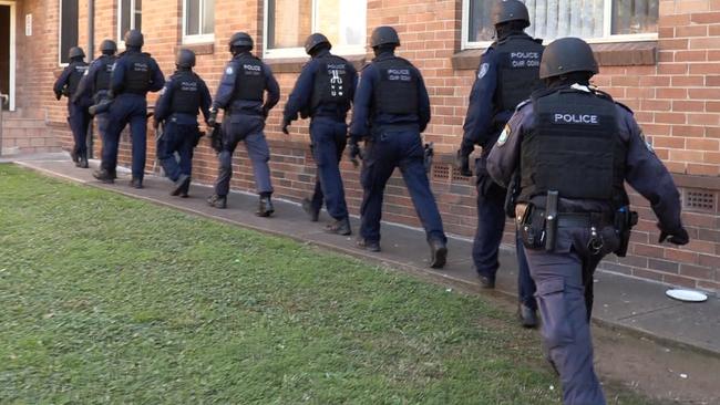 Police executed 21 search warrants across Sydney. Picture: NSW Police