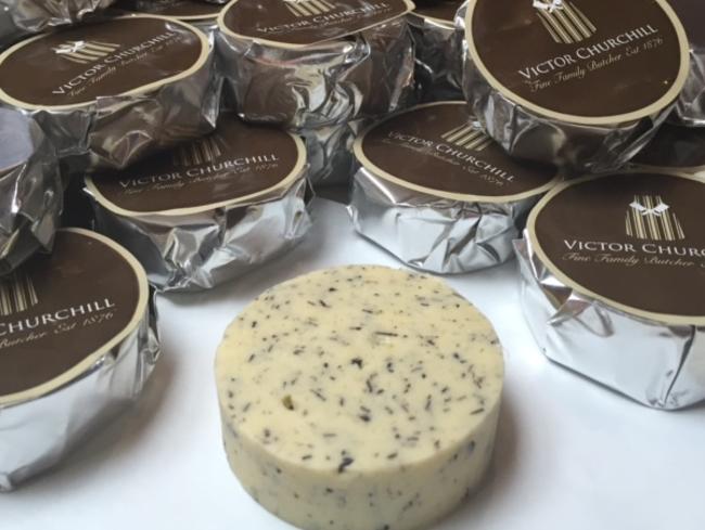 Victor Churchill’s Pepe Saya butter with truffles, Cognac and Salt of Guerande