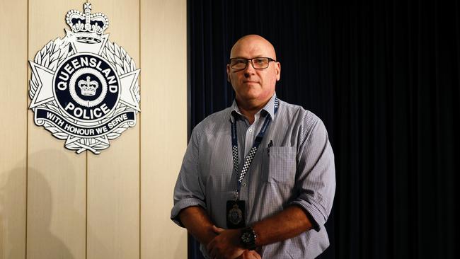 Cairns Police Inspector Jason Chetham referred to the stabbing incident as a “vicious” attack which could have been fatal. Picture: Brendan Radke