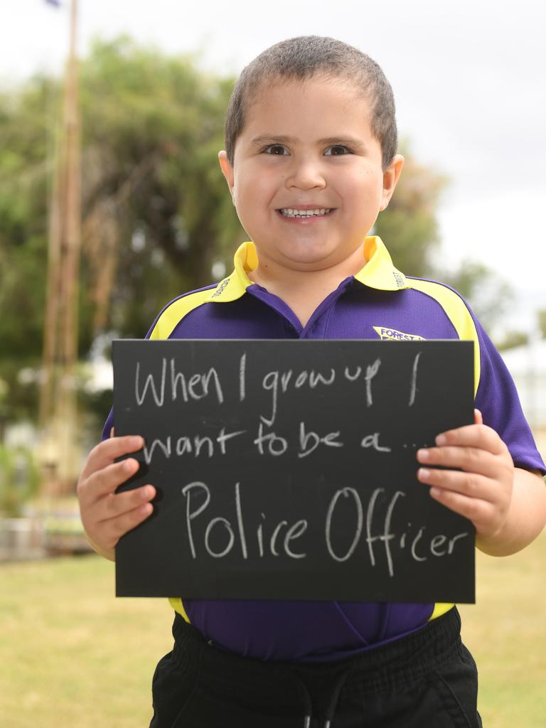 Forest HIll State School prep students for 2021. PHOTOS: Ali Kuchel