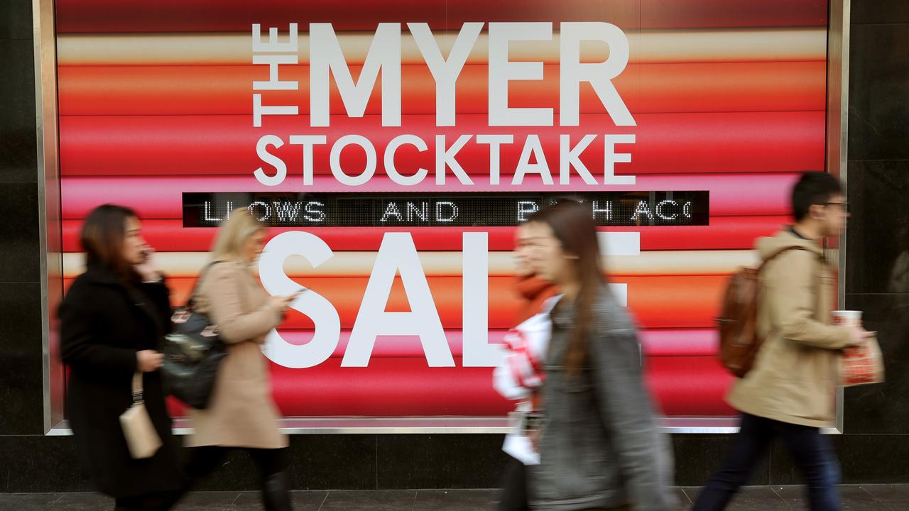 Myer boot shop sale