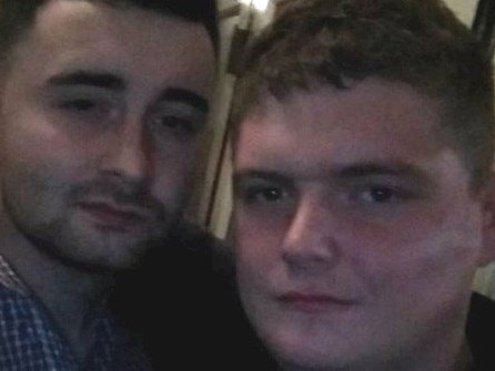 Housemates Christopher McLaughlin (left) and Nathan Kelly were found not guilty of murdering Mr Tavelardis. Picture: Facebook