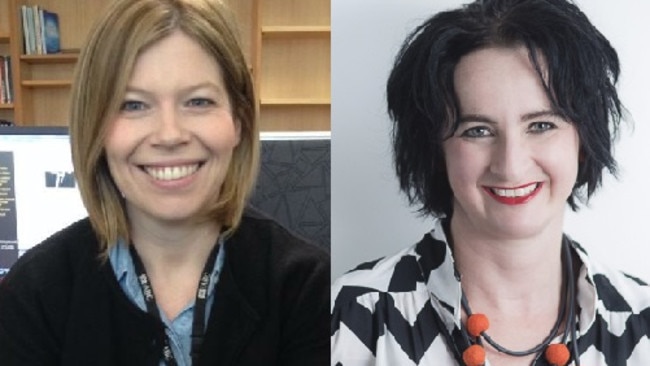 Melanie Tait (left) and Ginger Gorman used to be colleagues, and sworn enemies.