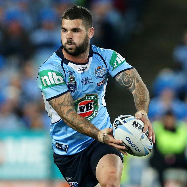 Adam Reynolds in action for NSW during game 1 of the 2016 Origin series. Picture: Gregg Porteous