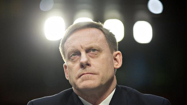 Michael Rogers, director of the National Security Agency (NSA), listens during a Senate Intelligence Committee hearing in Washington, D.C., U.S., on Wednesday, June 7, 2017. Director of National Intelligence Daniel Coats told associates in March that U.S. President Donald Trump had asked him to intervene with then-Federal Bureau of Investigation Director James Comey to get the FBI to back off its focus on former National Security Adviser Michael Flynn and Russia probe, the Washington Post reported yesterday. Photographer: Andrew Harrer/Bloomberg